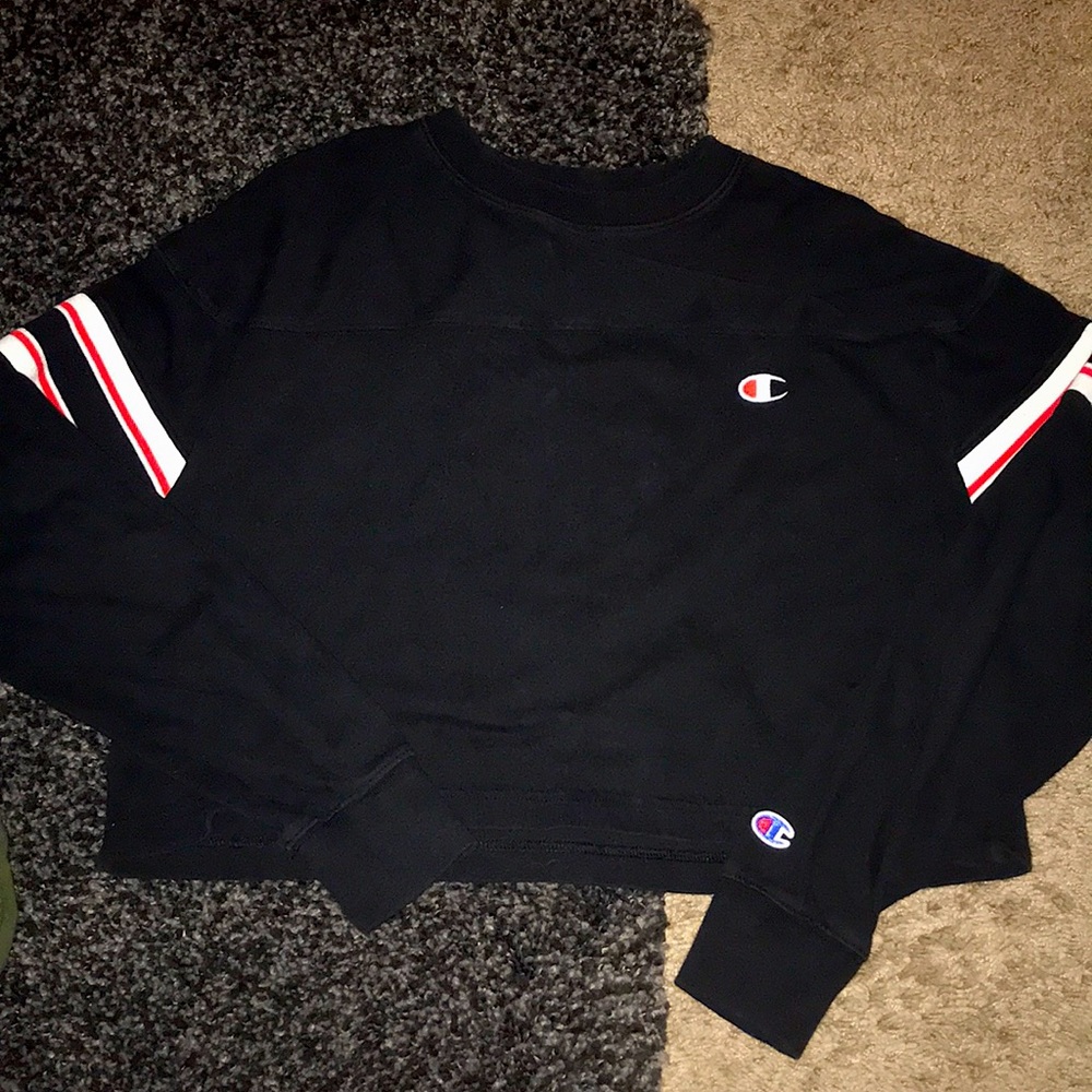 champion cropped sweater